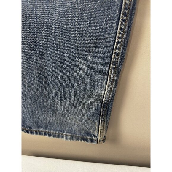 VTG Levi’s 505 Men’s Jeans 34x30 Classic Straight Blue Denim Y2K Grunge Skater - Picture 7 of 16